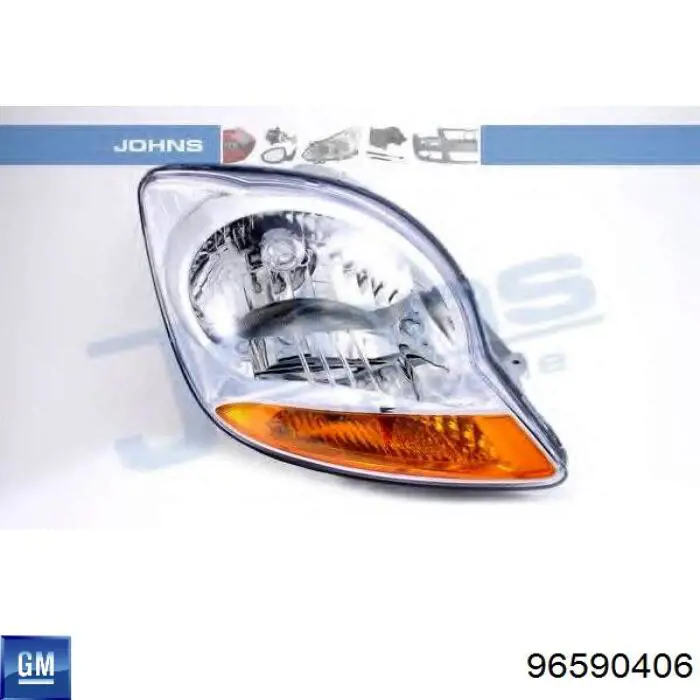  Faro derecho para Chevrolet Spark (Matiz) M200, M250