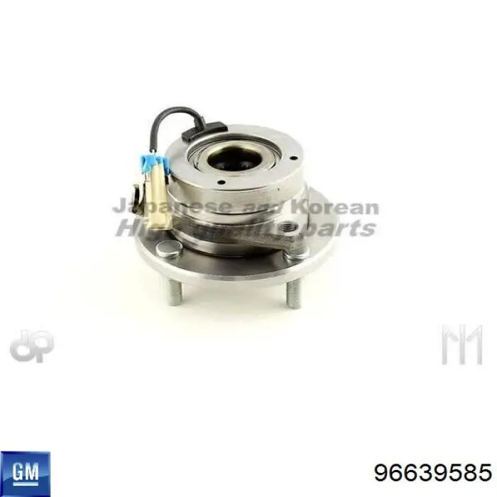 96639585 General Motors cubo de rueda delantero