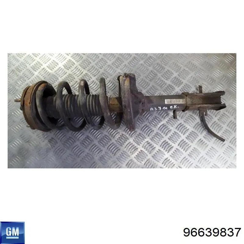 96639837 General Motors amortiguador delantero izquierdo