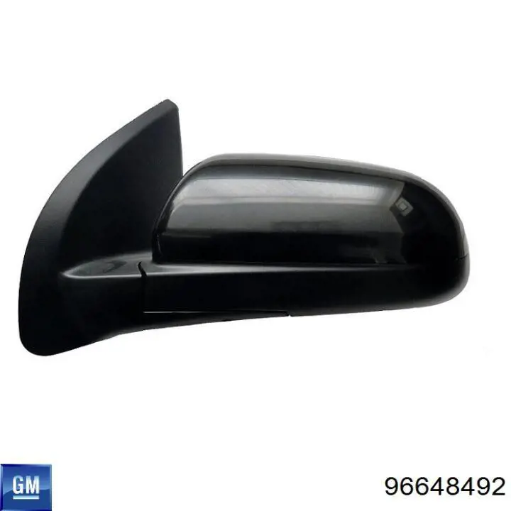 96648492 General Motors espejo retrovisor izquierdo