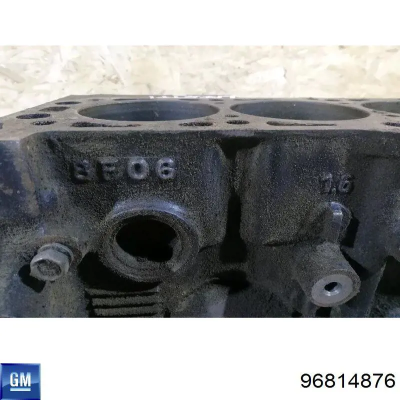 96814876 General Motors bloque motor