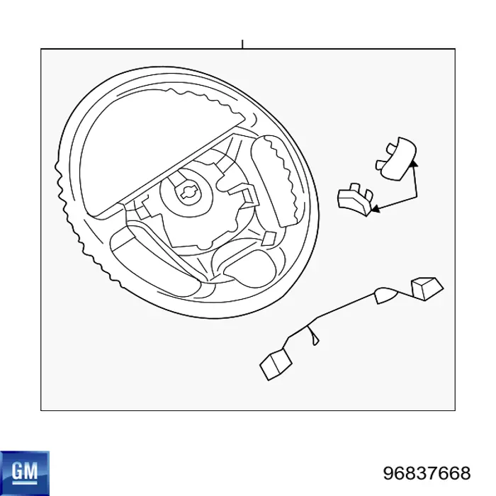  Volante para Chevrolet Aveo T200