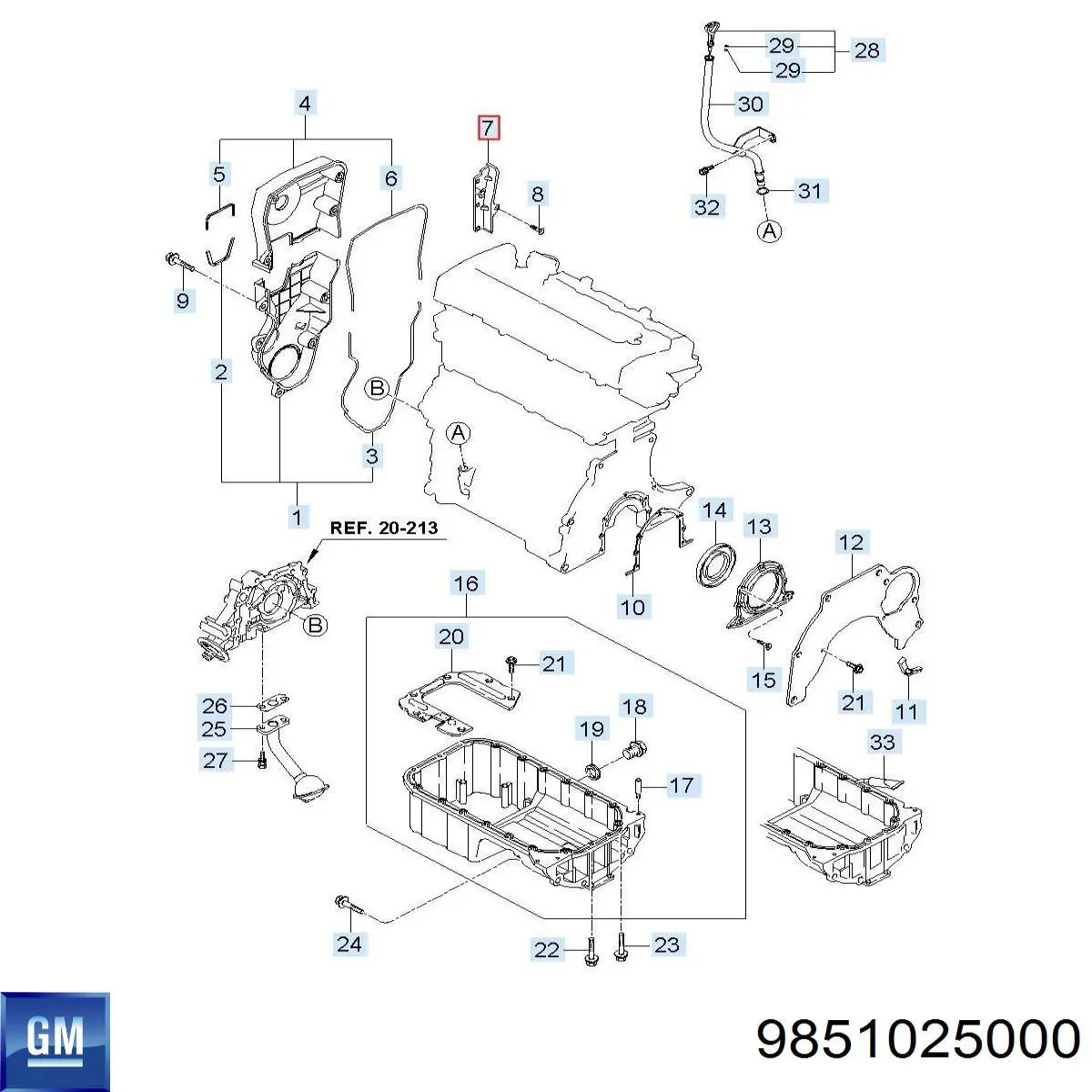 9851025000 General Motors bomba de limpiaparabrisas delantera