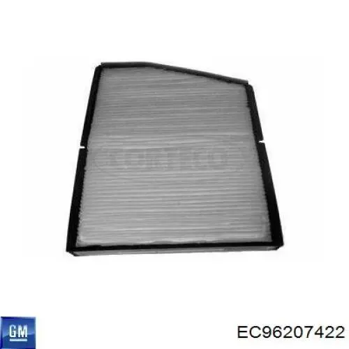 EC96207422 General Motors filtro de habitáculo