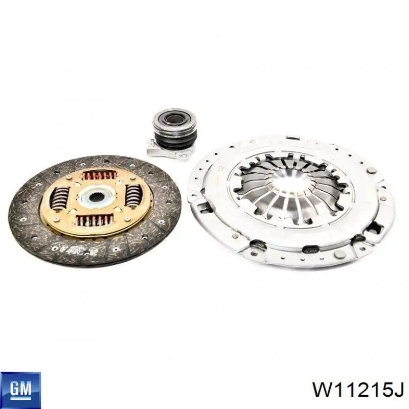 W11215J General Motors kit de embrague (3 partes)