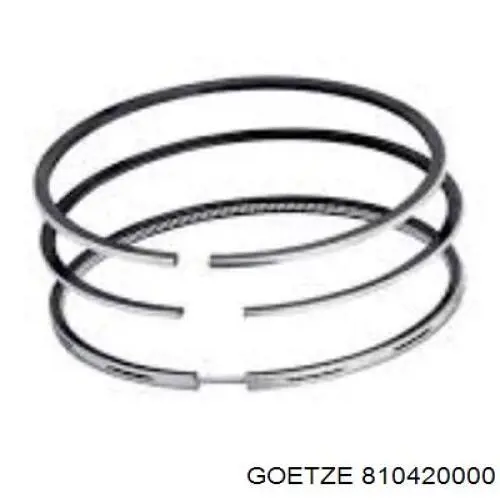 810420000 Goetze juego de aros de pistón para 1 cilindro, std