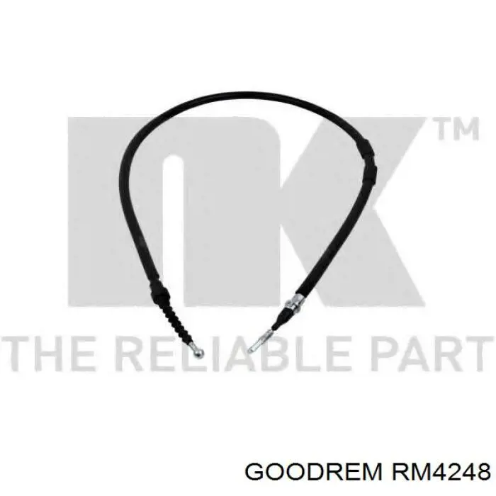 RM4248 Goodrem cable de freno de mano trasero derecho/izquierdo