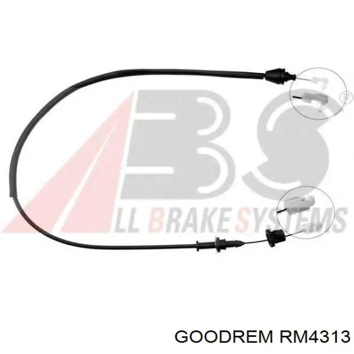 RM4313 Goodrem silga de acelerador