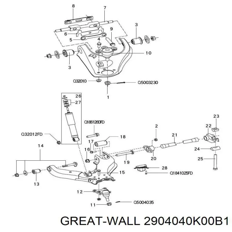 2904040K00B1 Great Wall 