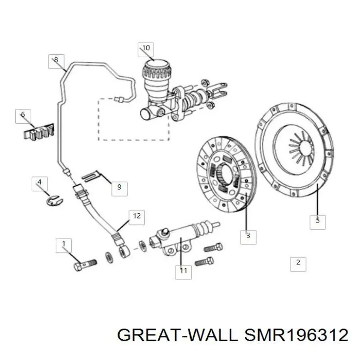  Disco de embrague para Mitsubishi L 200 K60, K70