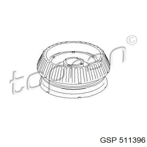 511396 GSP soporte amortiguador delantero