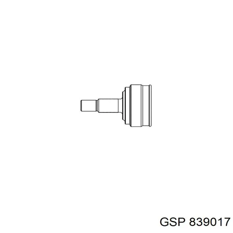 839017 GSP junta homocinética exterior delantera