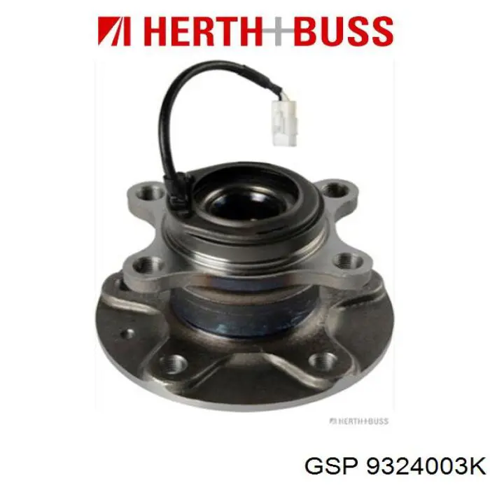 9324003K GSP cubo de rueda trasero