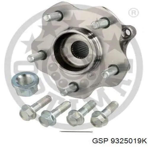 9325019K GSP cubo de rueda trasero