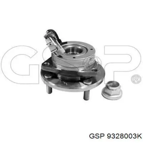 9328003K GSP cubo de rueda delantero