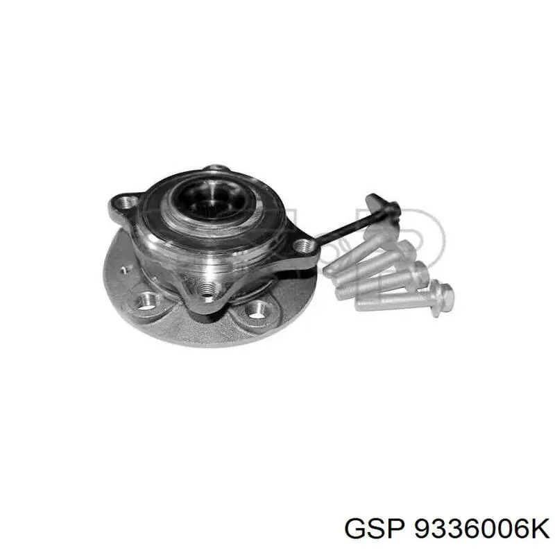 9336006K GSP cubo de rueda delantero