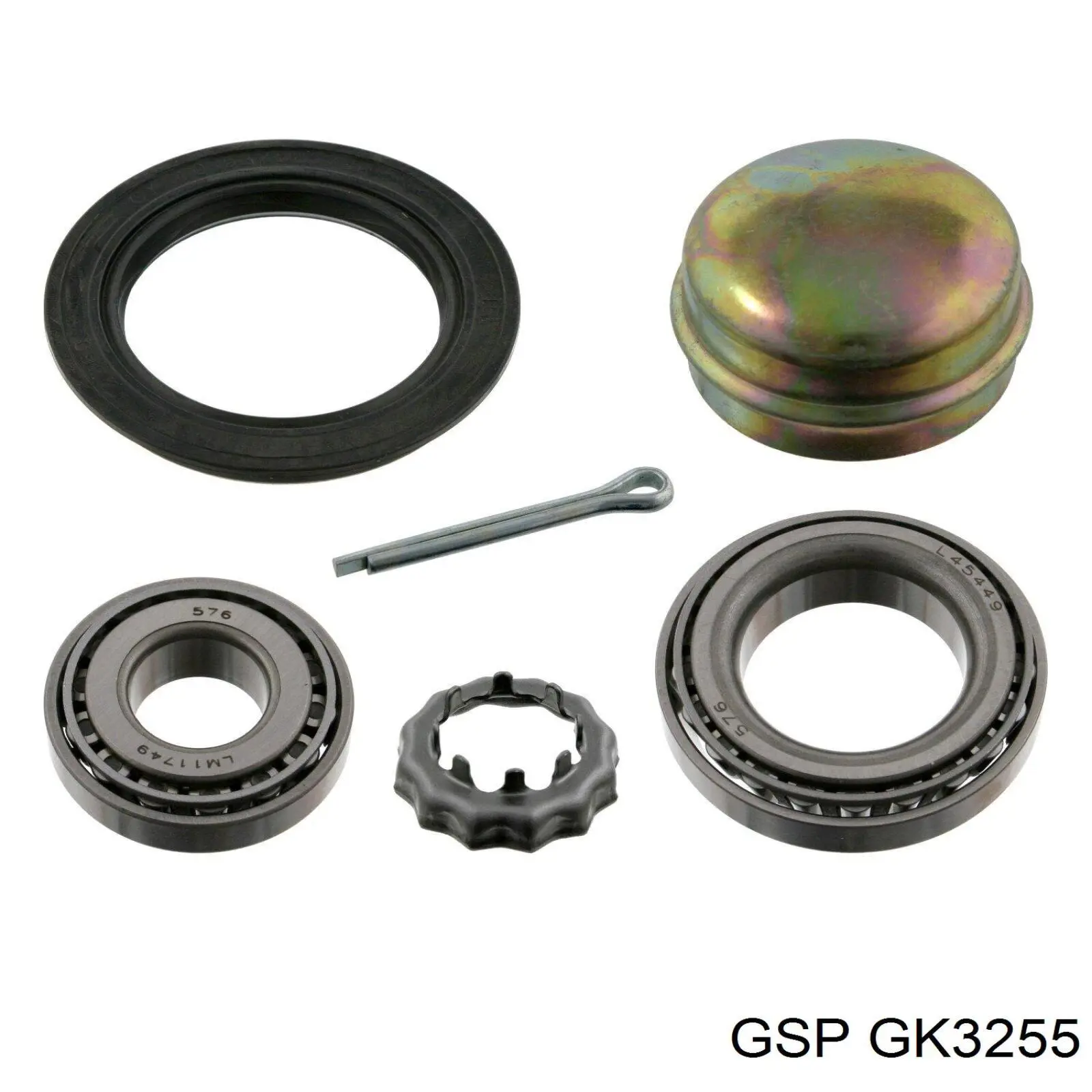 GK3255 GSP cojinete de rueda trasero