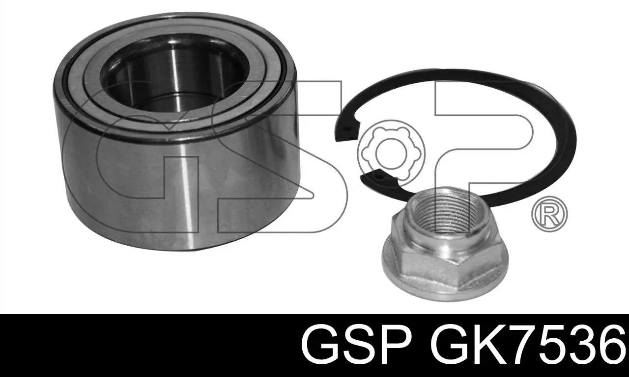 GK7536 GSP cojinete de rueda delantero