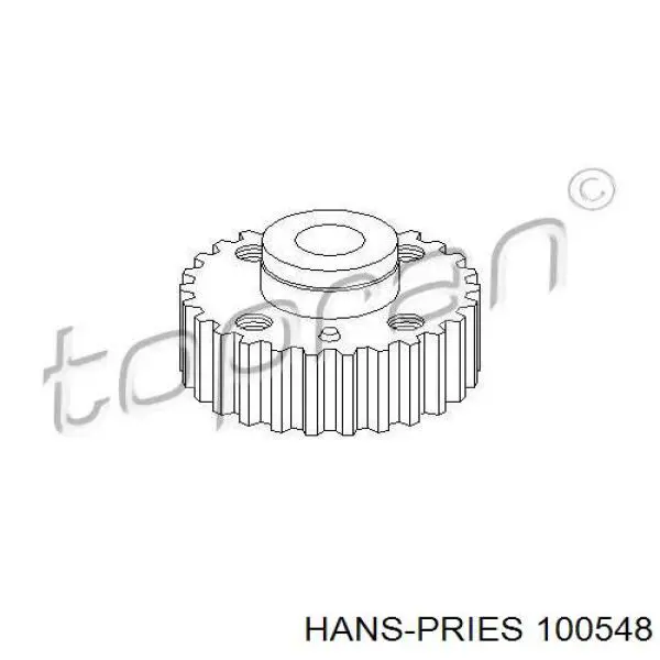 100548 Hans Pries (Topran) rueda dentada, cigüeñal