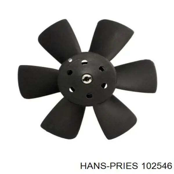 102546 Hans Pries (Topran) ventilador (rodete +motor refrigeración del motor con electromotor completo)