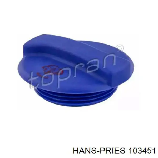 103451 Hans Pries (Topran) tapón de expansión de refrigerante/anticongelante