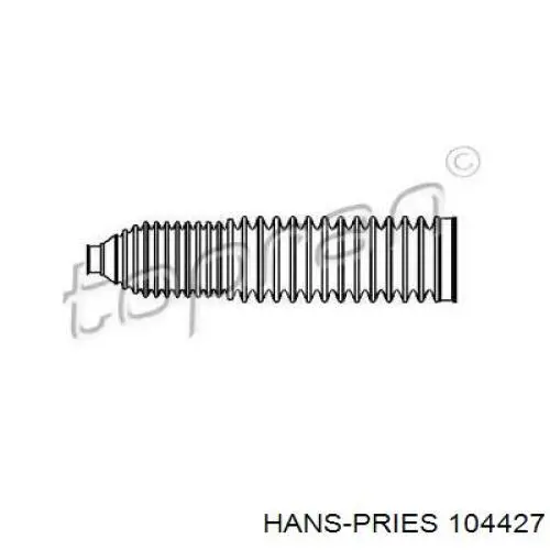 104427 Hans Pries (Topran) bota de direccion derecha (cremallera)