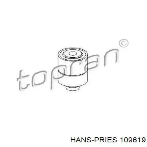 109619 Hans Pries (Topran) soporte para acoplamiento viscoso