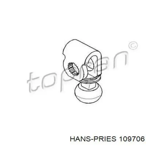 109706 Hans Pries (Topran) punta de traccion de la caja de cambio