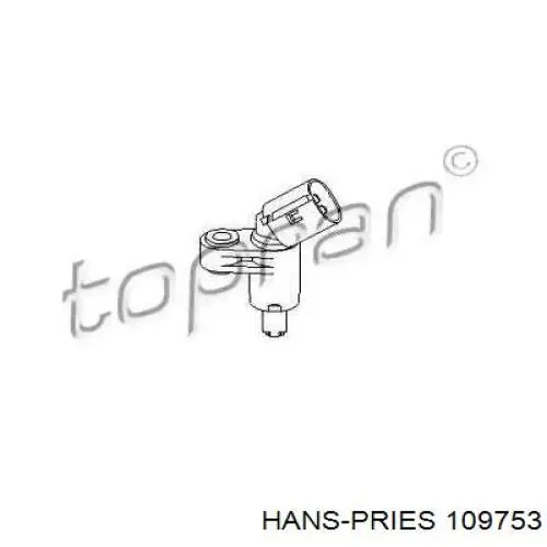 109753 Hans Pries (Topran) sensor abs delantero derecho