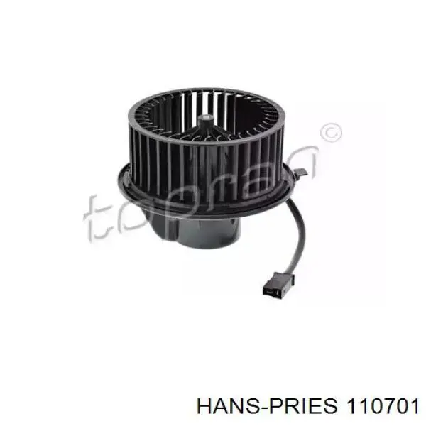 110 701 Hans Pries (Topran) motor eléctrico, ventilador habitáculo