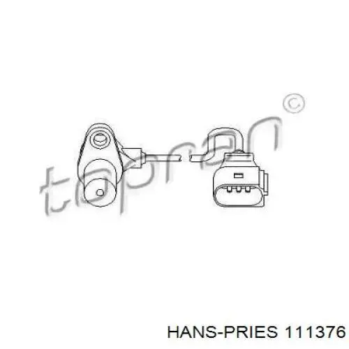 111 376 Hans Pries (Topran) sensor de posición del cigüeñal