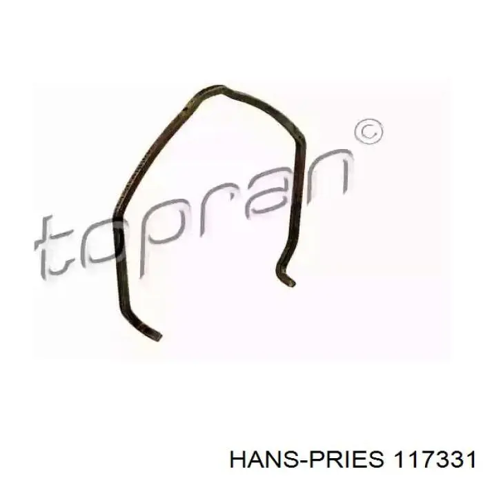 117331 Hans Pries (Topran) estribo de tubo flexible de aire de sobrealimentación