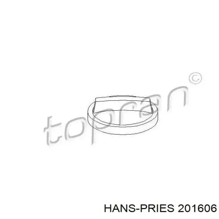 201606 Hans Pries (Topran) tapa (tapón del depósito de combustible)