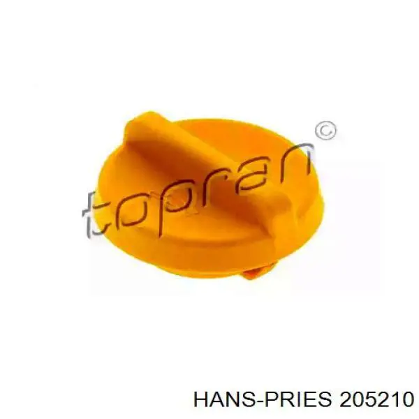 205210 Hans Pries (Topran) tapa de tubo de llenado de aceite