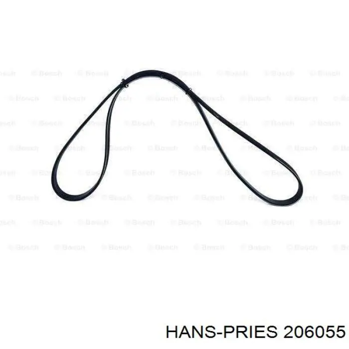 206055 Hans Pries (Topran) vastago, (pasador Bisagra Puerta)