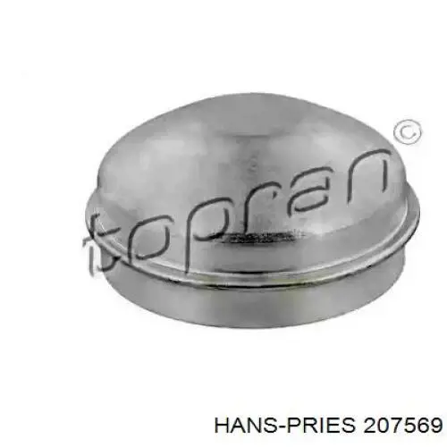 207569 Hans Pries (Topran) tapa de buje de llanta