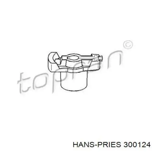 300124 Hans Pries (Topran) rotor del distribuidor de encendido