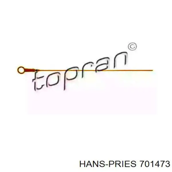 701473 Hans Pries (Topran) varilla del nivel de aceite