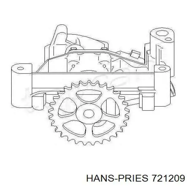 721 209 Hans Pries (Topran) bomba de aceite