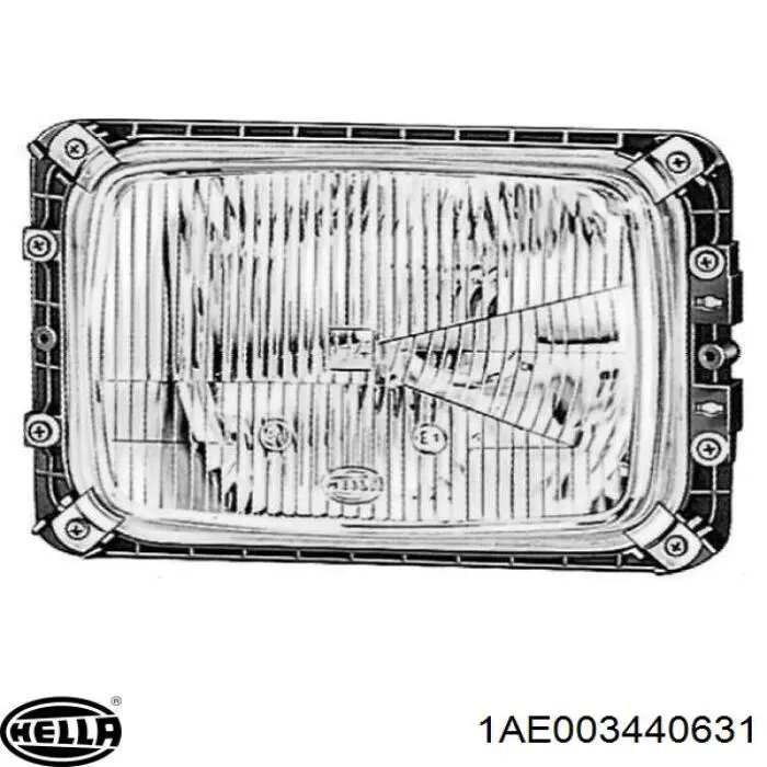  Faro izquierdo para Mercedes Bus 207-310 601