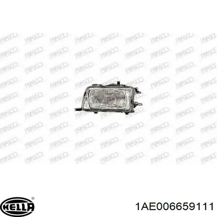  Faro izquierdo para Audi 80 8C2, B4