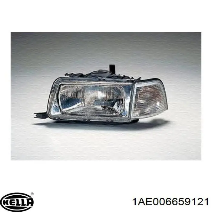  Faro derecho para Audi 80 8C2, B4