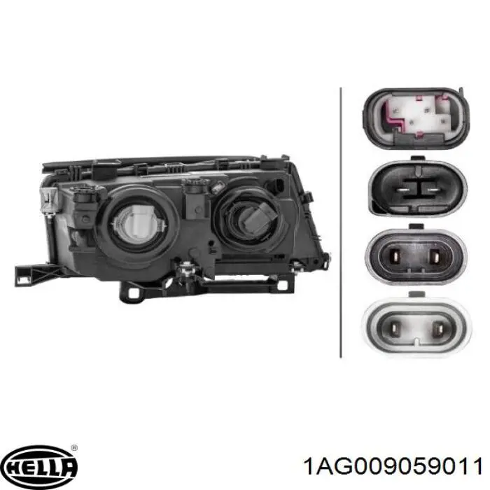  Faro izquierdo para BMW 3 E46