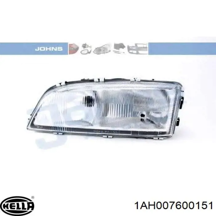  Faro izquierdo para Volvo S70 LS, LT