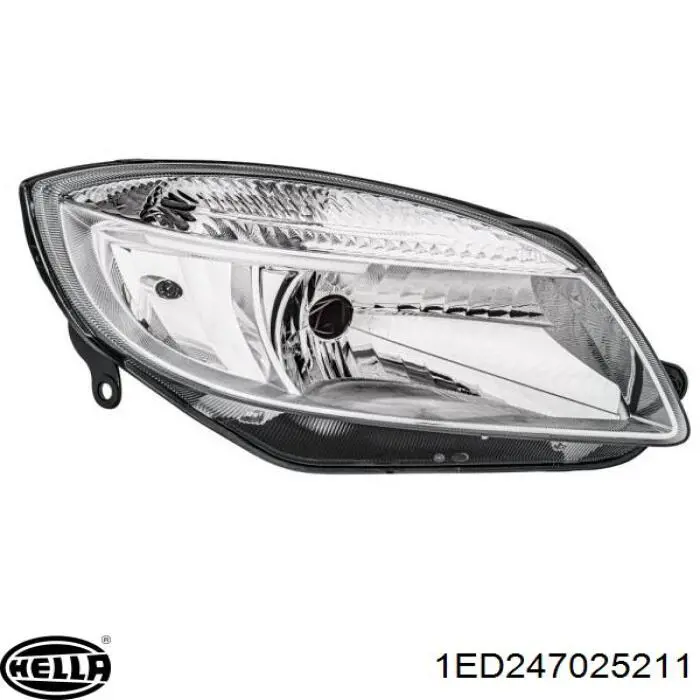  Faro izquierdo para Skoda Roomster 5J7