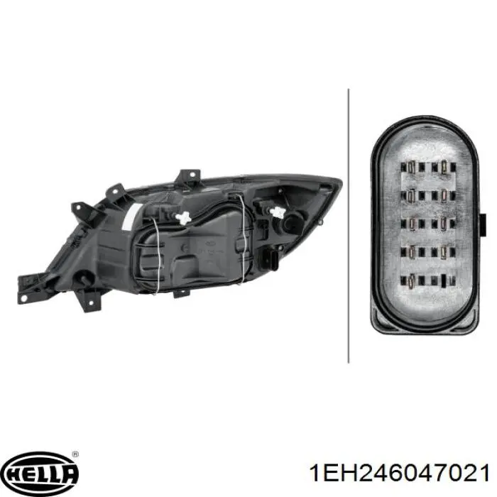  Faro derecho para Mercedes Sprinter 901, 902