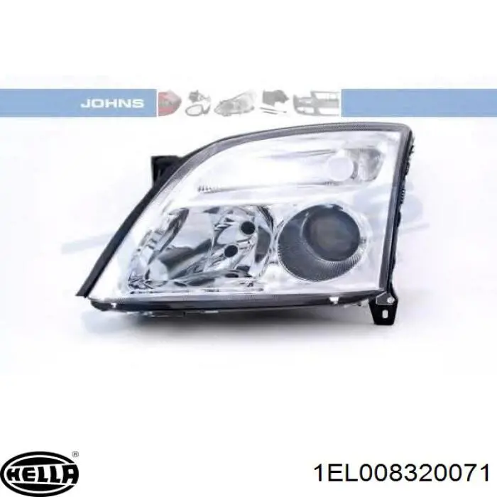  Faro izquierdo para Opel Signum 