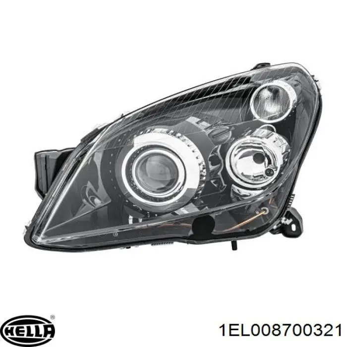 93190389 General Motors faro derecho