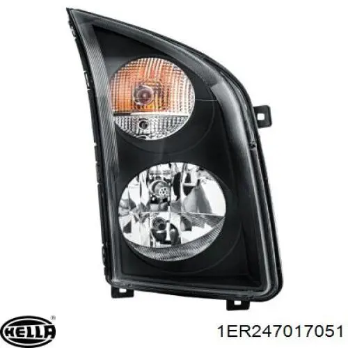  Faro izquierdo para Volkswagen Crafter 2E