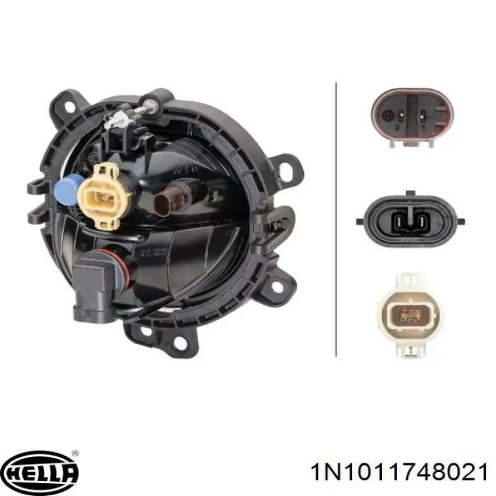  Faro antiniebla derecho para MINI Cooper F55